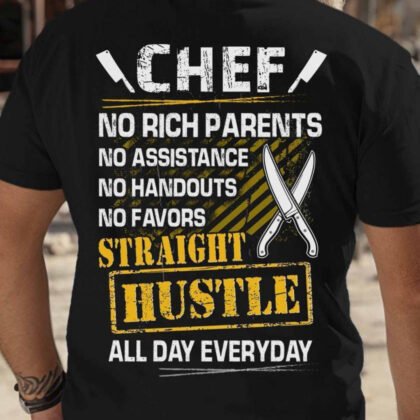 Chef Straight Hustle Apparel - Bold Chef Hustle