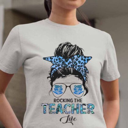 Rocking The Teacher Life - Leopard Bandana Sunglasses